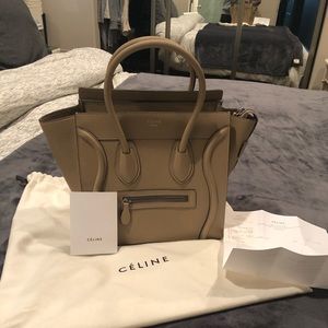 SOLD!! Celine Micro Luggage
